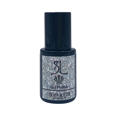 GEL POL. LED/UV 15 ML SILVER GLITTER